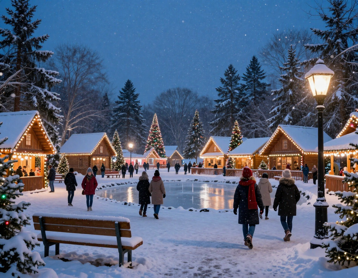 Irvine Park Christmas Village