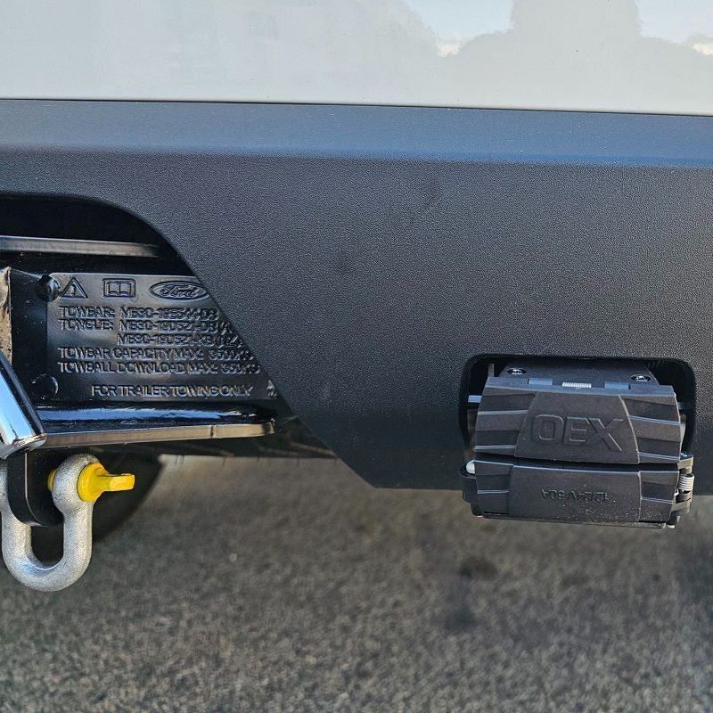 Dual 7-pin and Anderson plug connection, Perth Auto Electrician