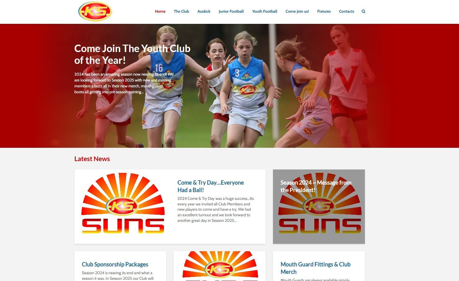 Automotive Electrical Designs are proud sponsors of the local junior football club The Kardinia Suns. 