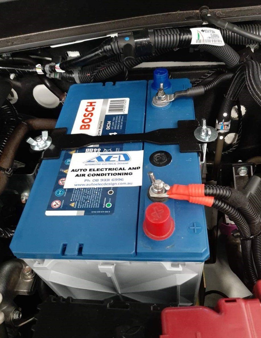Dual Battery System (Bosch) installed by Automotive Electrical Designs, O'Connor