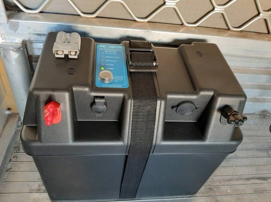Ford Ranger battery install, Automotive Electrical Designs - professional auto electrician SOR Perth