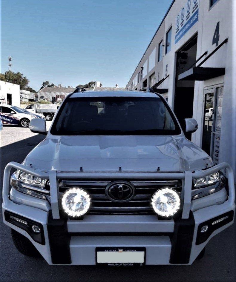Upgraded LED lights for Toyota LandCruiser | Automotive Electrical Designs, O'Connor, Perth WA