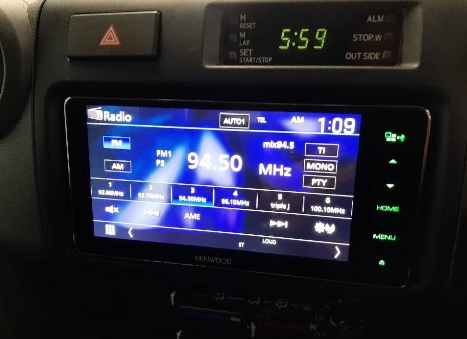 New car stereo system for LandCruiser | Automotive Electrical Designs, O'Connor, Perth WA
