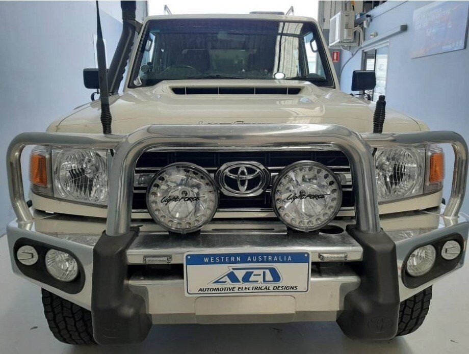 Lightforce lighting instalaltion | Automotive Electrical Designs, O'Connor, Perth WA
