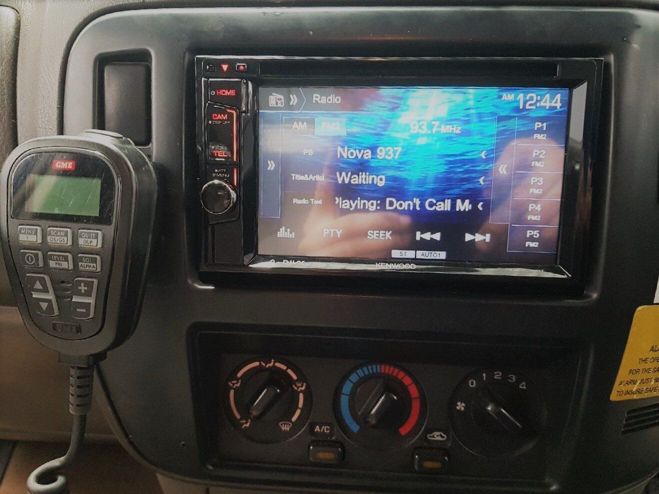 New car stereo system for Nissan Patrol | Automotive Electrical Designs, O'Connor, Perth WA