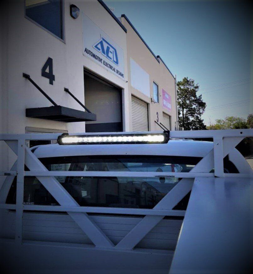 Rear light bar installation | Automotive Electrical Designs, O'Connor, Perth WA