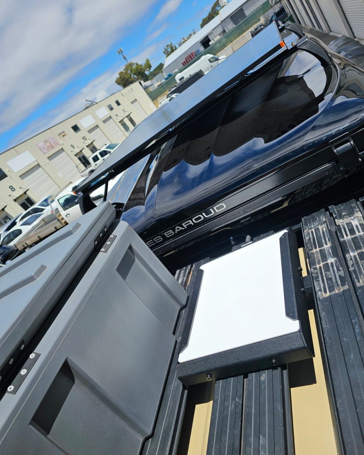 Touring canopy fit-out featuring a Starlink installation - Auto electrician Fremantle