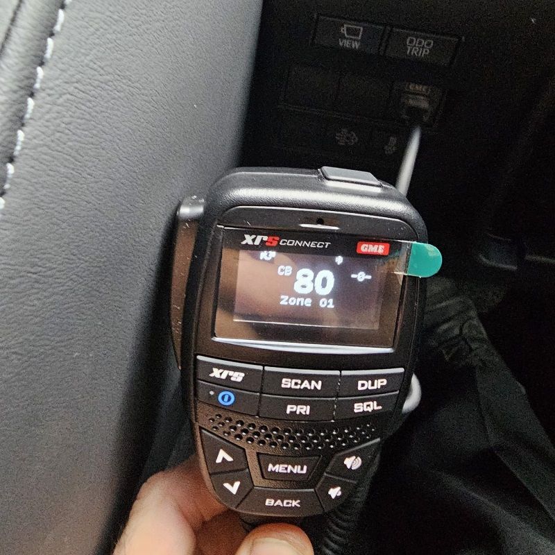 300 Series LandCruiser fitted for road trips with UHF two-way radio by Automotive Electrical Designs