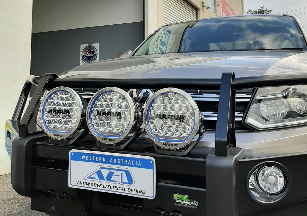 Narva Spotlights Installation - Auto Electrician Perth