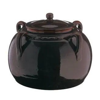 grossa pentola in ceramica