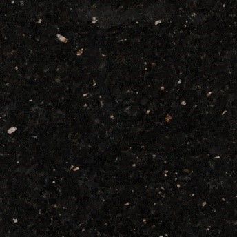 Dark, speckled close-up of a black textured surface with scattered light flecks
