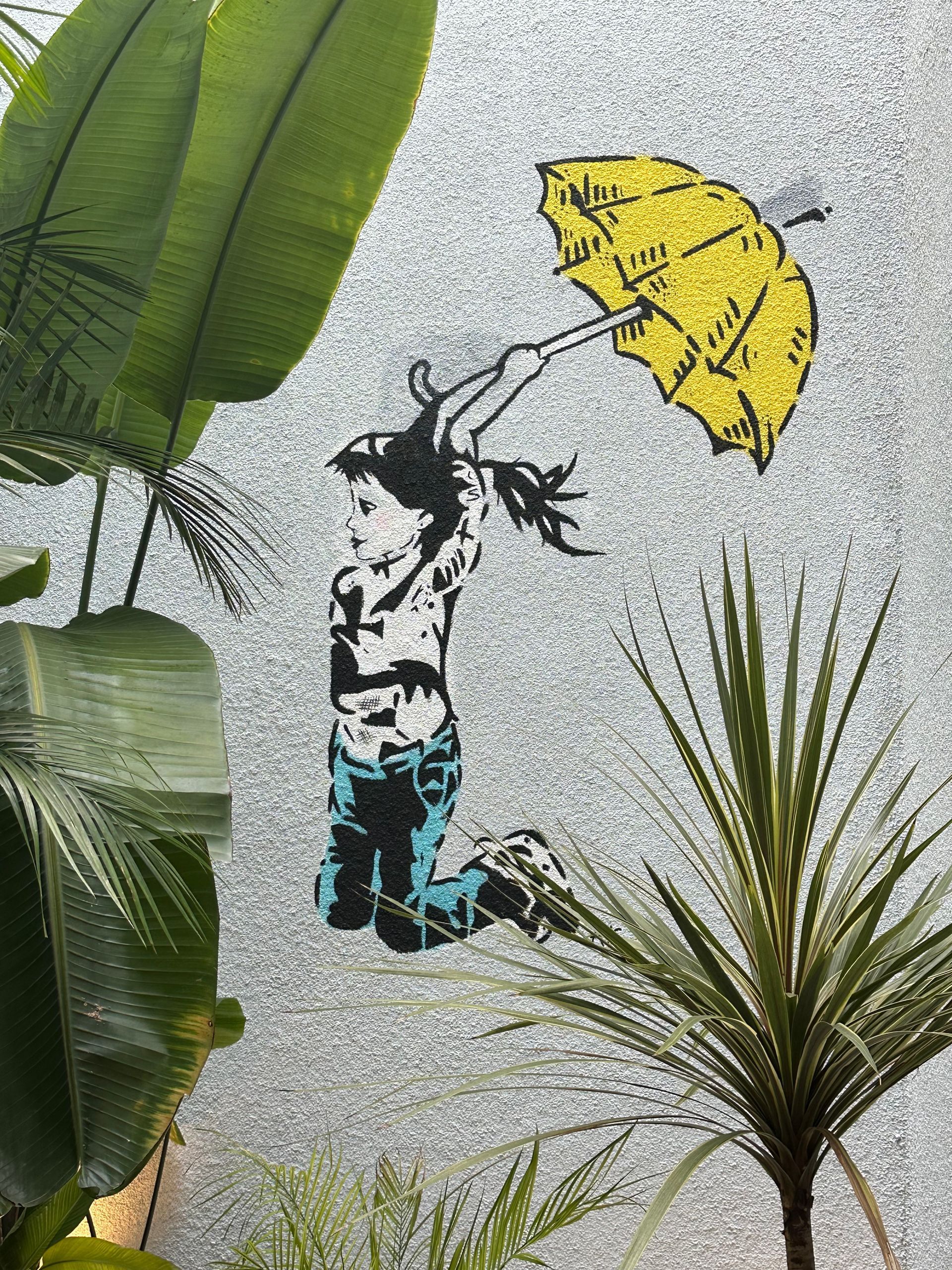 girl with umbrella
