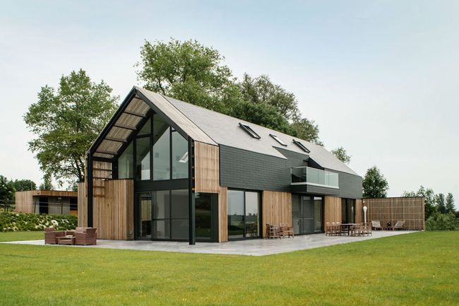 Modern Barnes Exterior
