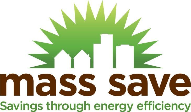 A logo for mass save savings through energy efficiency