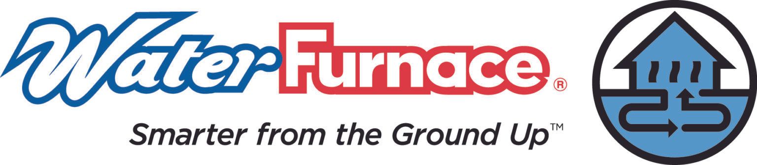 The logo for water furnace is smarter from the ground up
