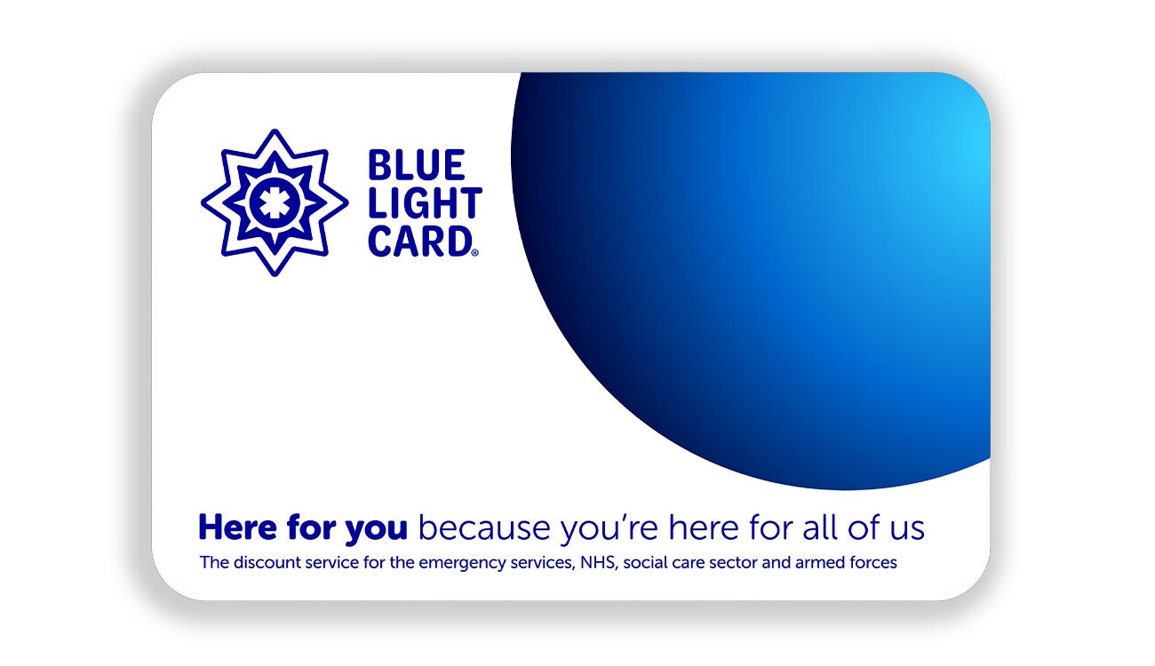blue light card