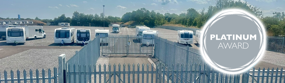 Caravan storage near Burnham-on-Sea