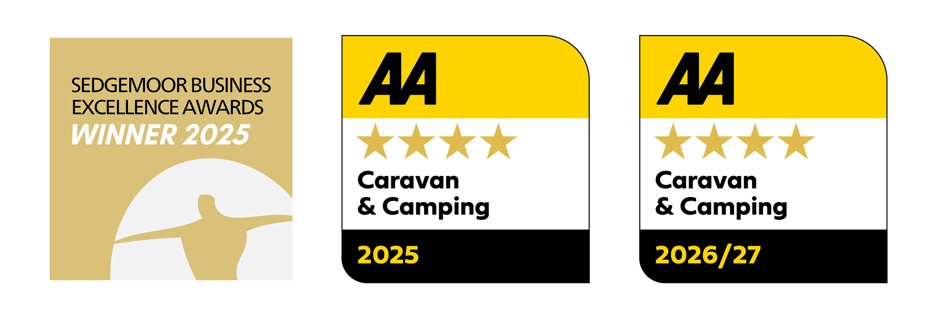 2025 award badges