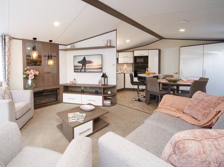 Luxury holiday home, stylishly decorated