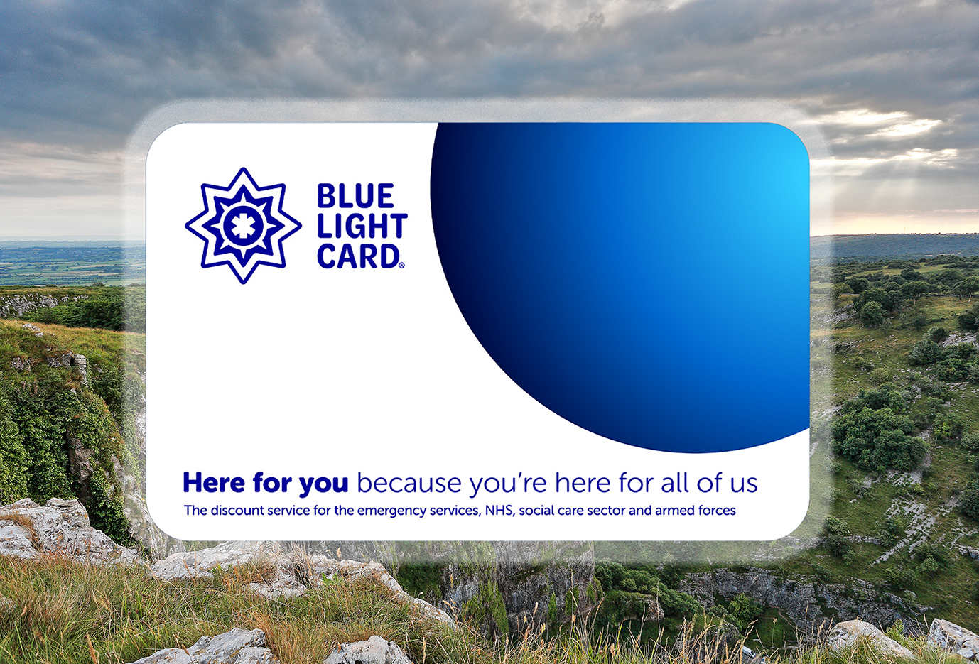 BLue Light Card