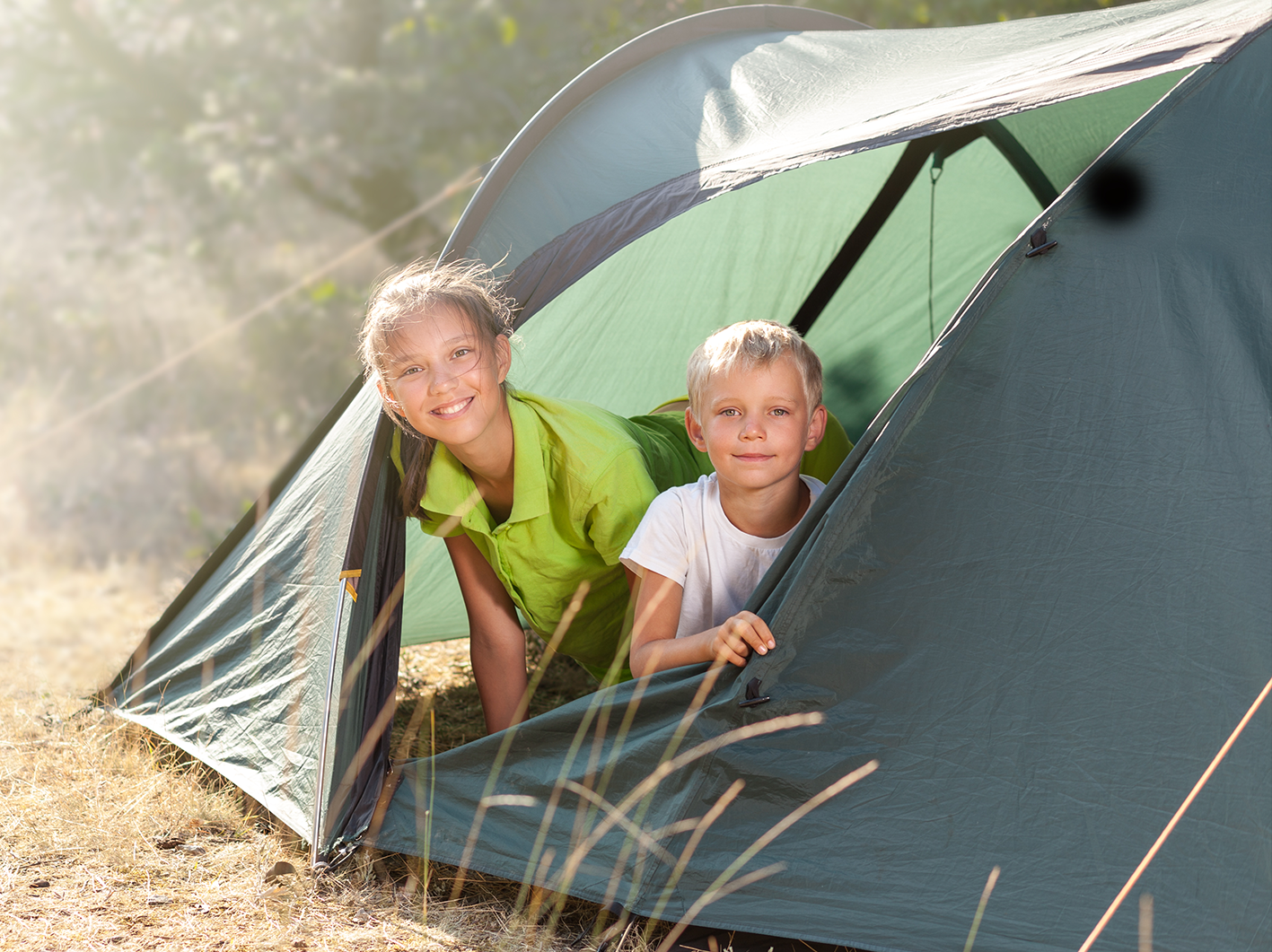Camping in Cheddar, Somerset