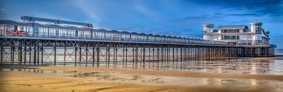 The Grand Pier in Weston-super-Mare, Somerset