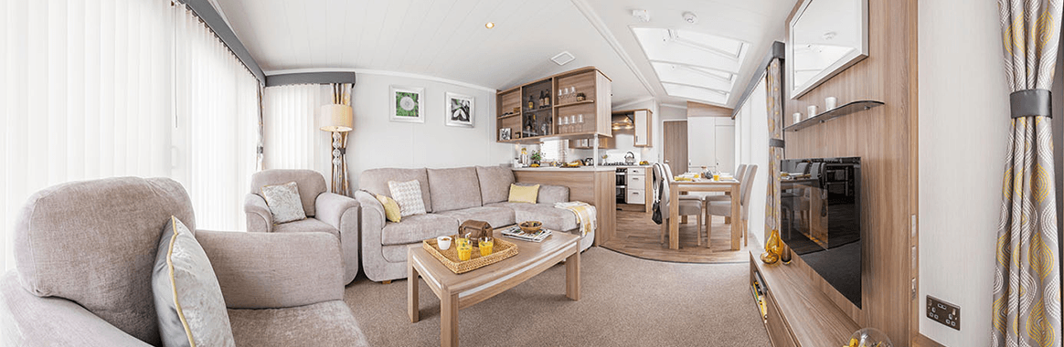 Luxury static caravan for sale in Somerset