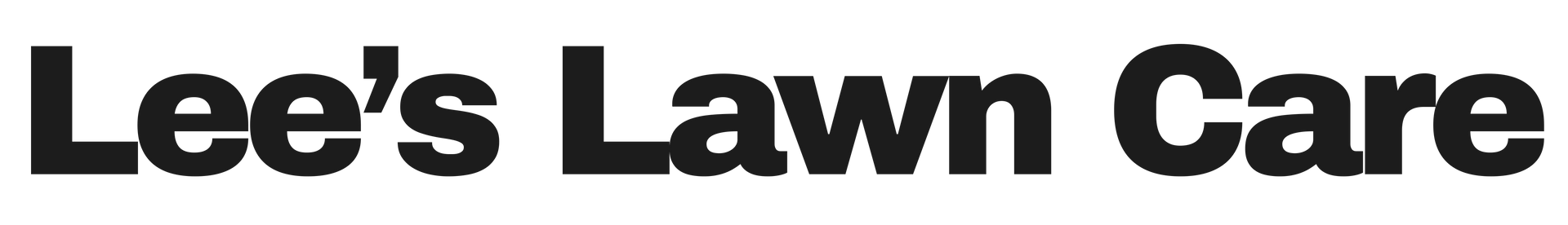 Lee’s Lawn Care