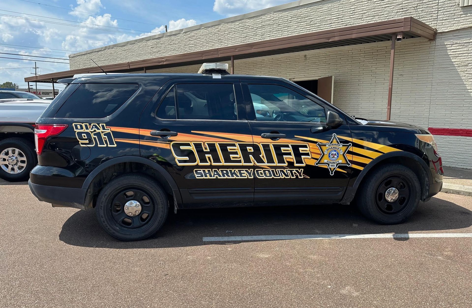 Sheriff's Office vehicle graphics package installed by Auto Trim Designs & Tint in Pearl, MS.