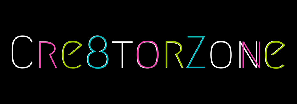 Colorful neon-style 