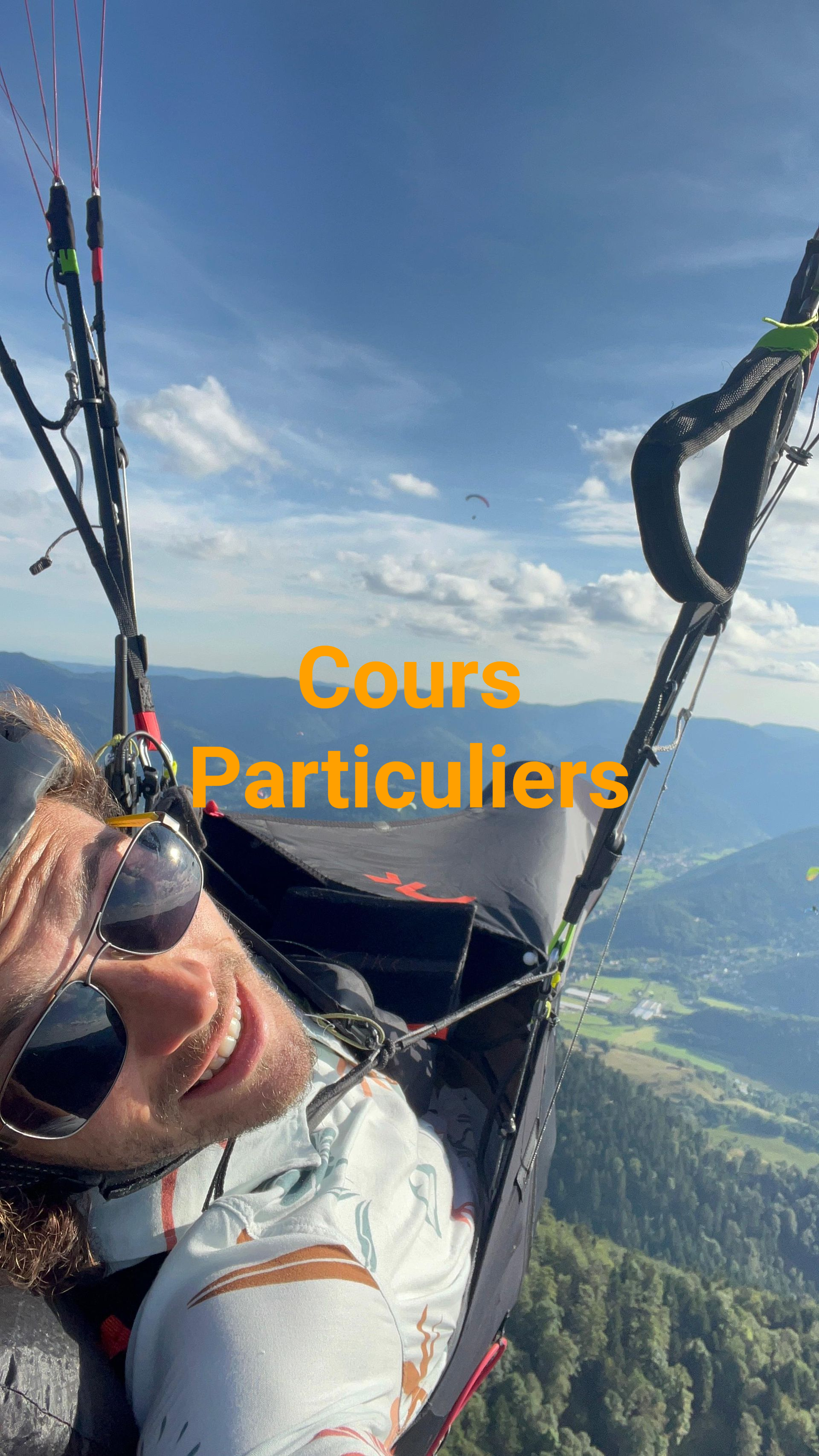Valentin en coaching en l'air
