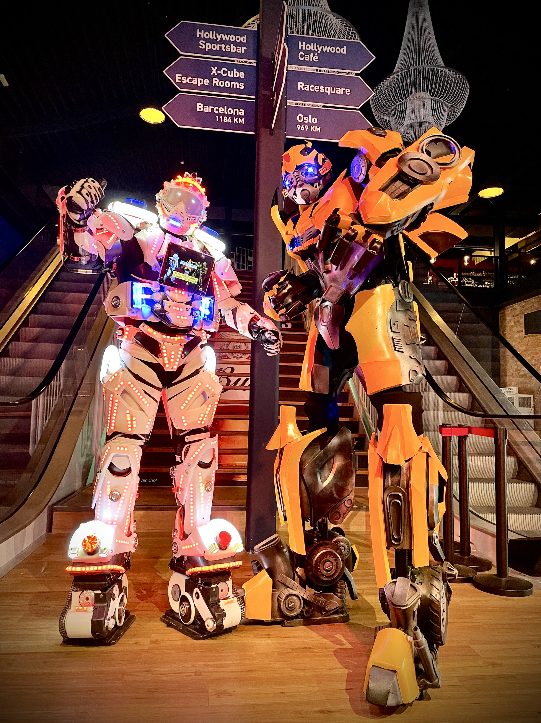 Silva Entertainment LED Robots