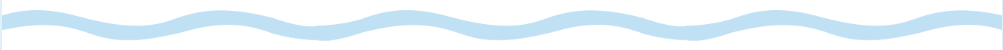 Thin light-blue wavy border line across a white background