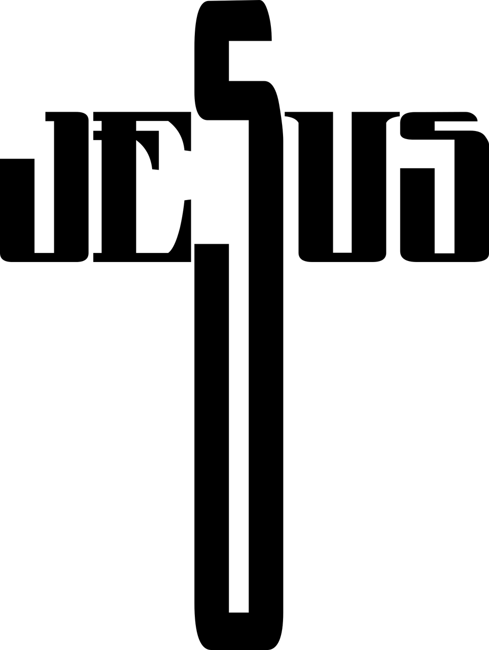 Jesus Shaped Cross