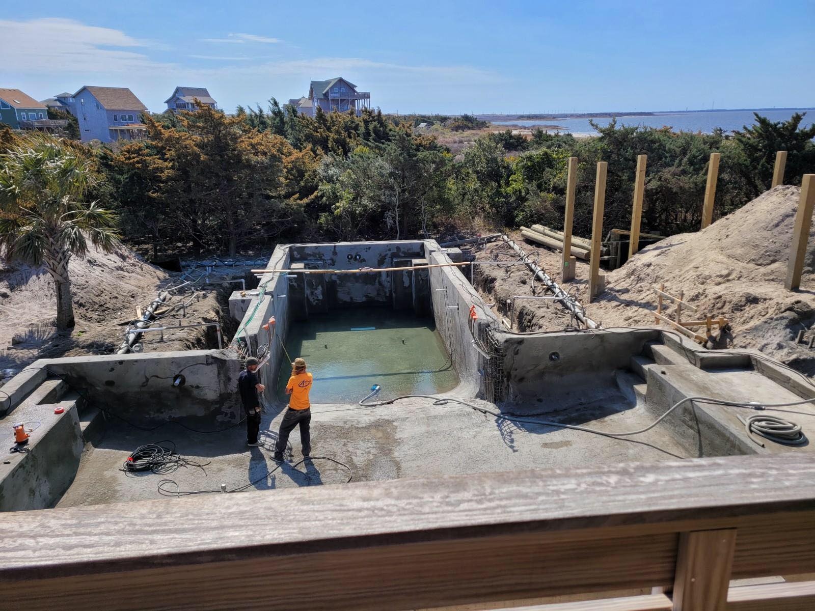 Outer Banks oceanfront pool