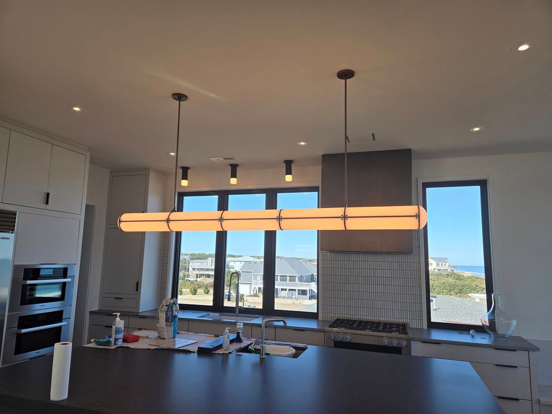 Celing Light installation by Shorleine Eletcric OBX