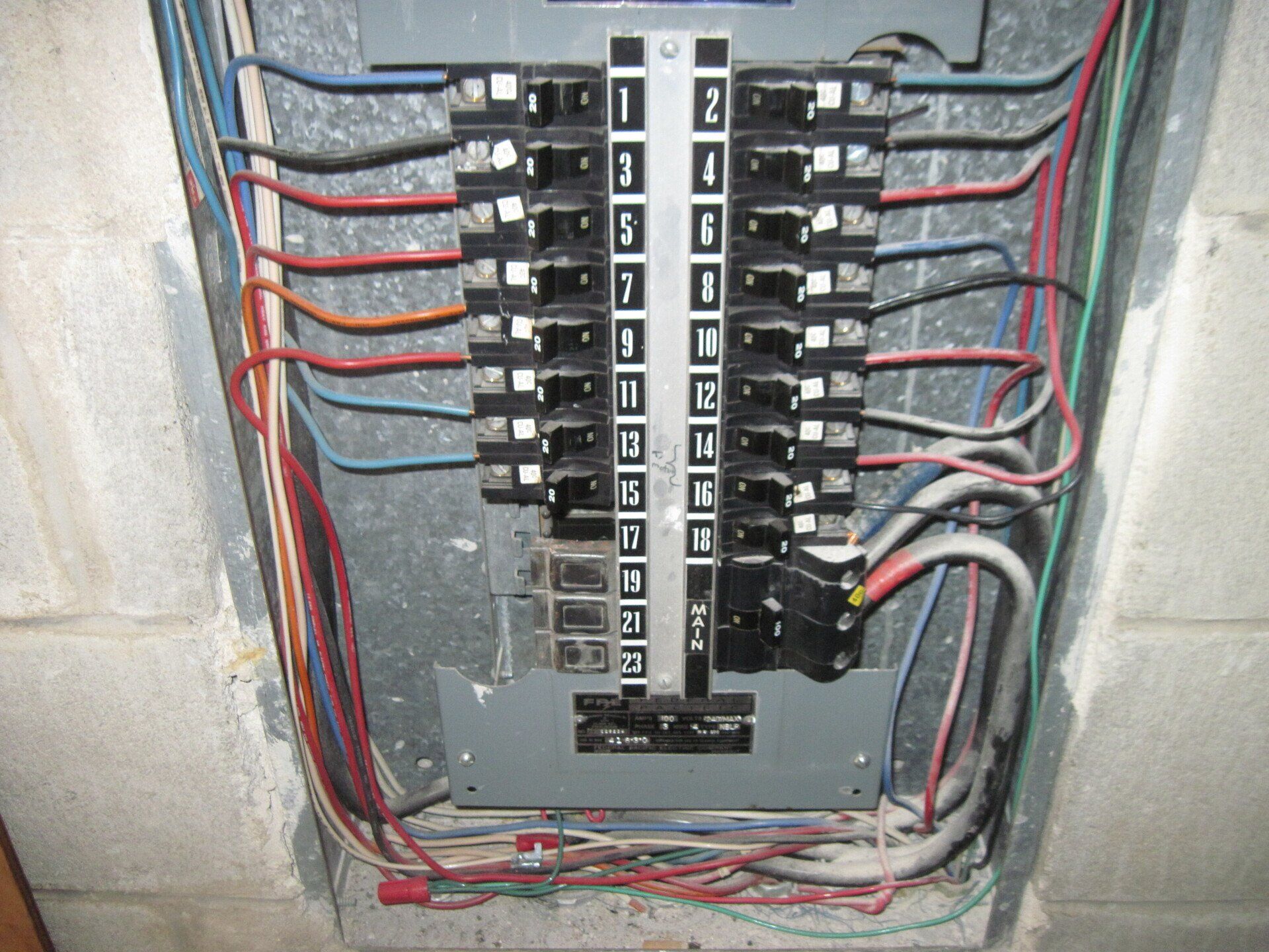 Home Inspector checking door seal
