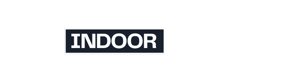All white Indoor Hockey UK logo