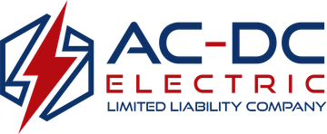 The logo for ac-dc electric edmonton glasgow columbia