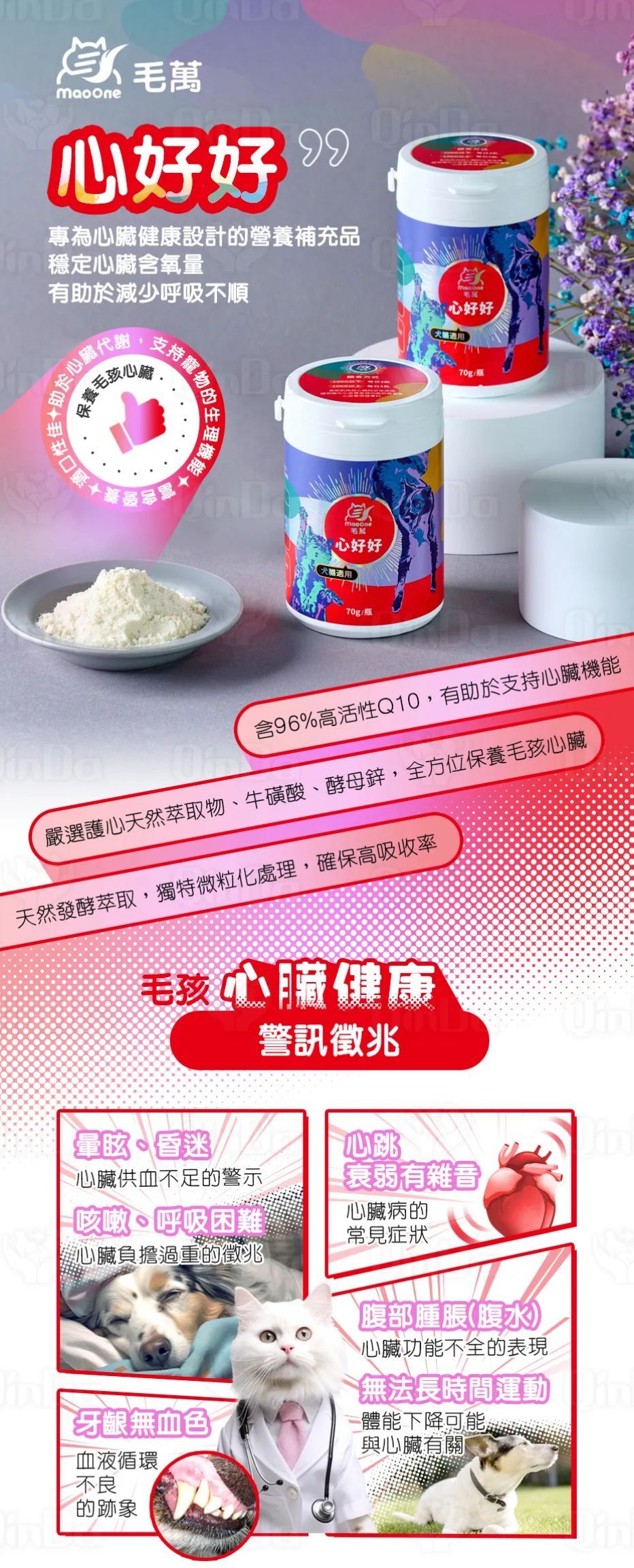毛萬 心好好 寵物專用保健