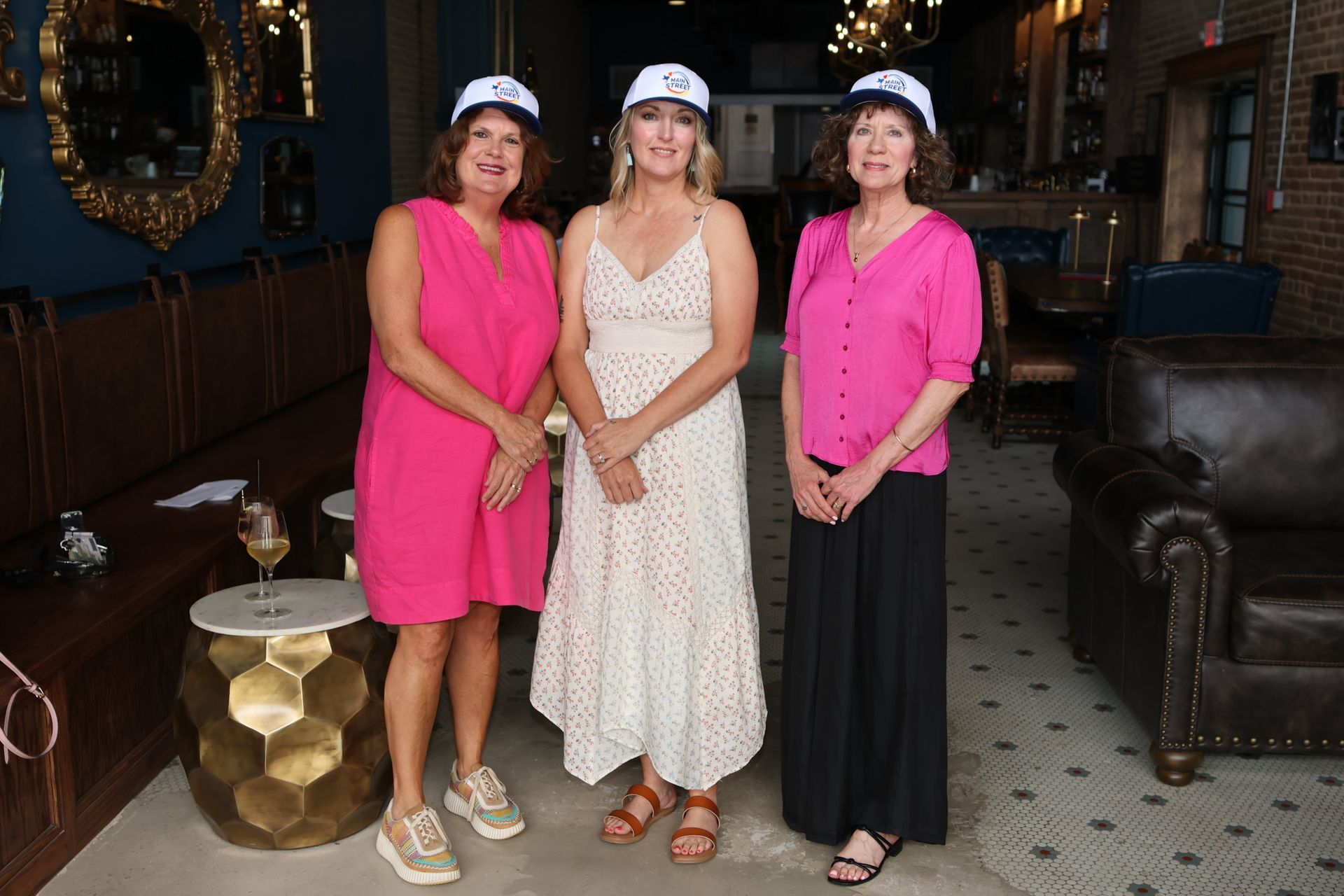 Main Street Texarkana ED Ina McDowell & board members Virginia Trammel and April Newton