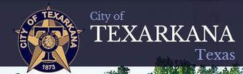 City of Texarkana, Texas logo: a star and the text