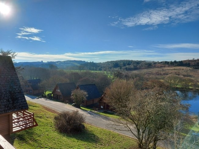 View from Lower Balcony looking towards Colvend