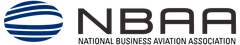 The logo for the national business aviation association