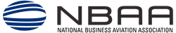 The logo for the national business aviation association