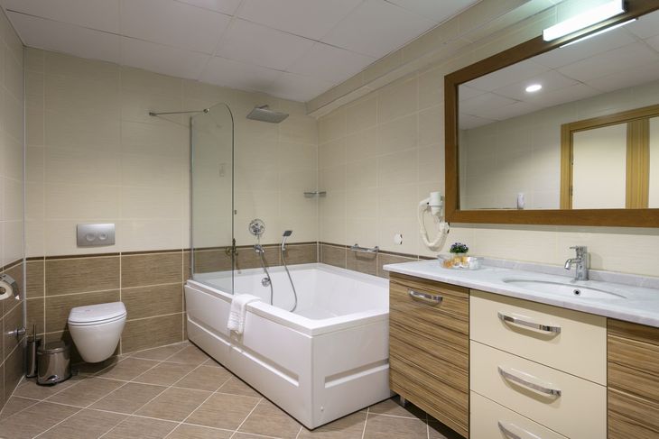 hattuşa kazdağları, standart oda, banyo