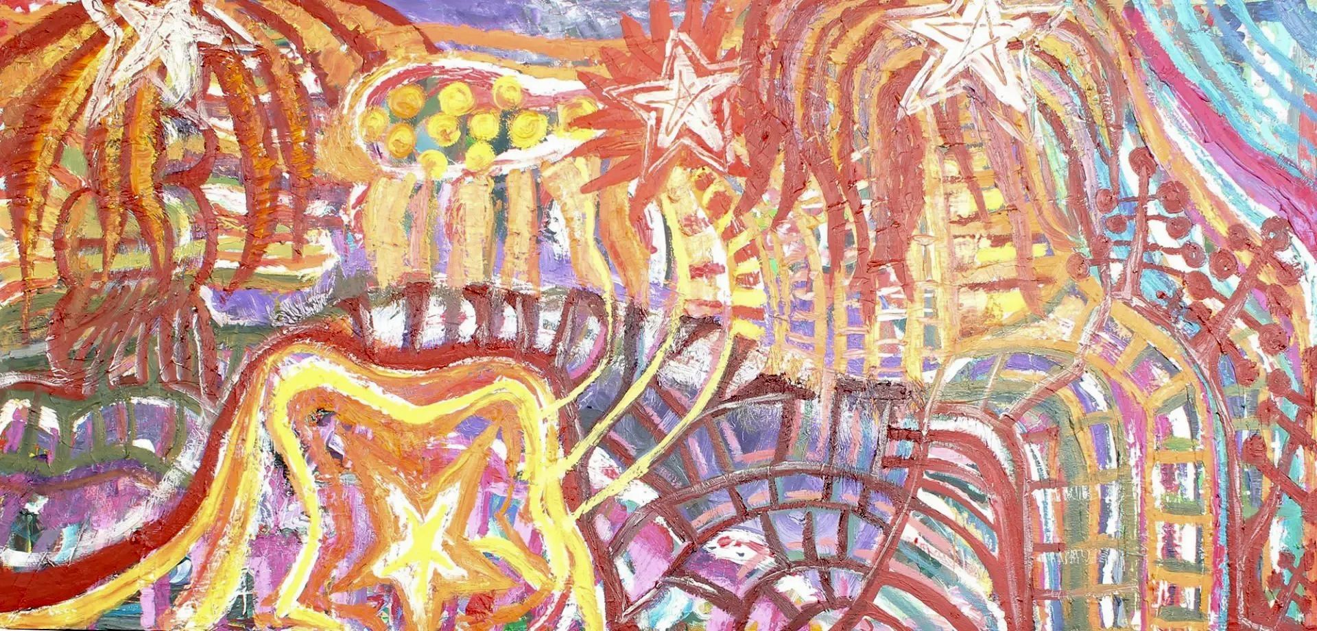 Wishing Star oil painting by Mel Ohlinger. A Wisconsin Artist, Navy Veteran Artist, Woman Artist