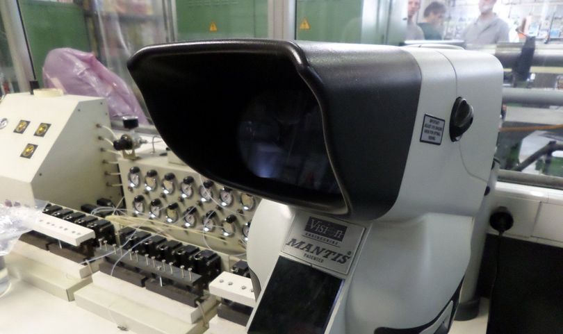 Camera climatizzata per controllo qualità valvole