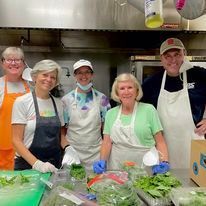 Church of the Servant members volunteering at Good Shepherd Center