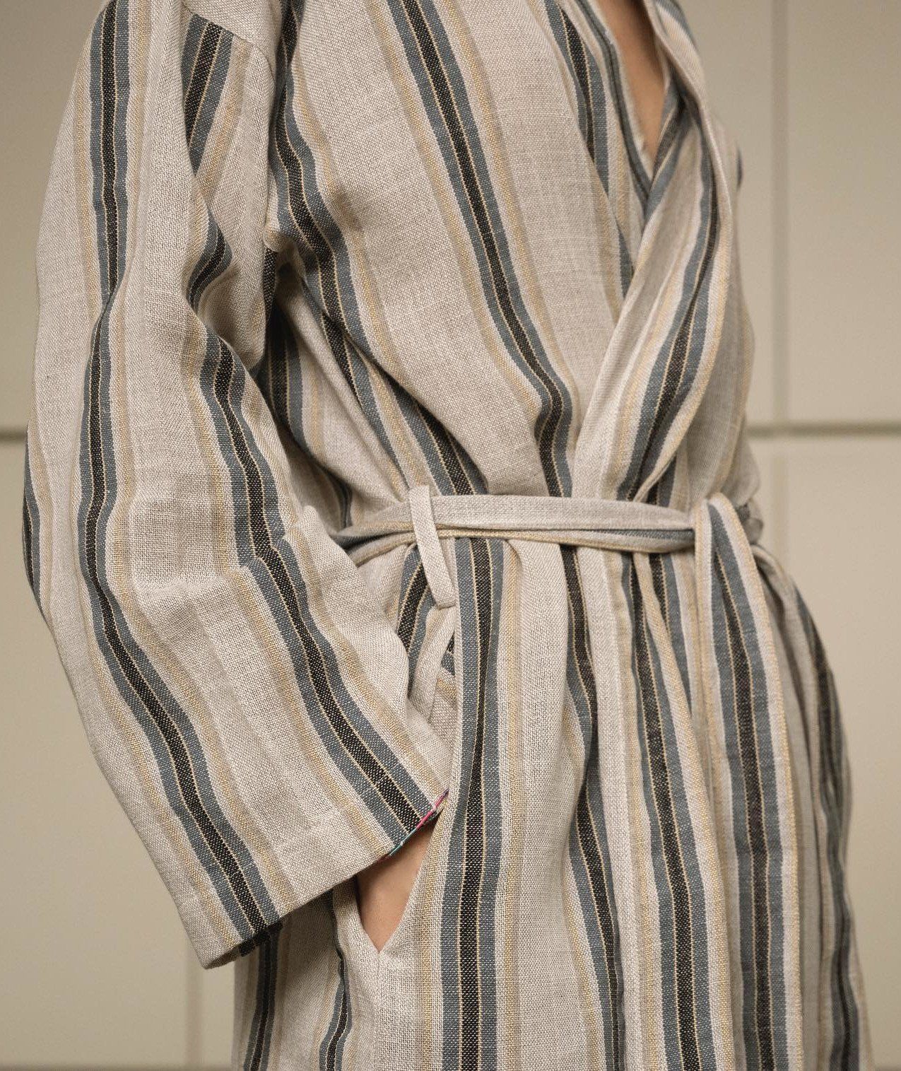SILK BATHROBE